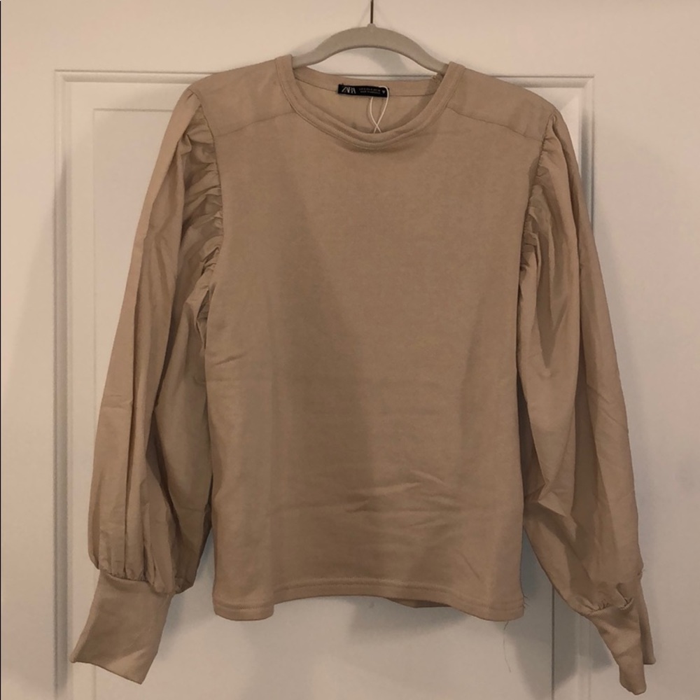 Zara Puff Sleeve Top